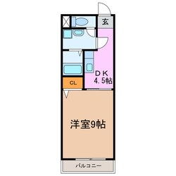 リバティベル三好丘の物件間取画像